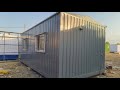 25'x12' home container Kitchen + Toilet