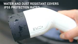 Electric vehicle charging cable from EV Charge +   Quality EV Charger