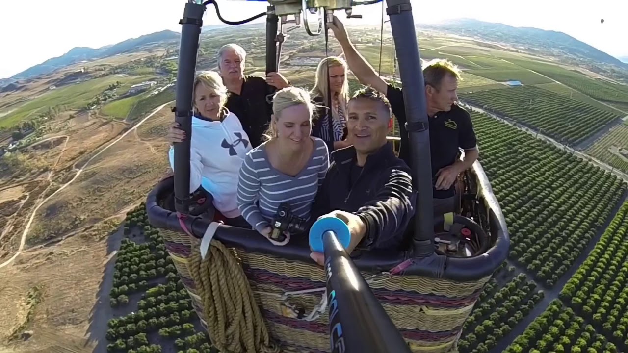Temecula Ca Hot Air Balloon Ride YouTube
