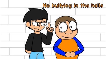 Bullying in the halls - Baldi