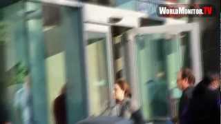 Billy Crystal running to L.A. Clippers vs. Memphis Grizzlies Game at Staples Center