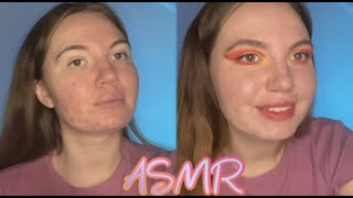 картинка: АСМР 🥰  крашусь и много болтаю ✨ липкий шепот ✨