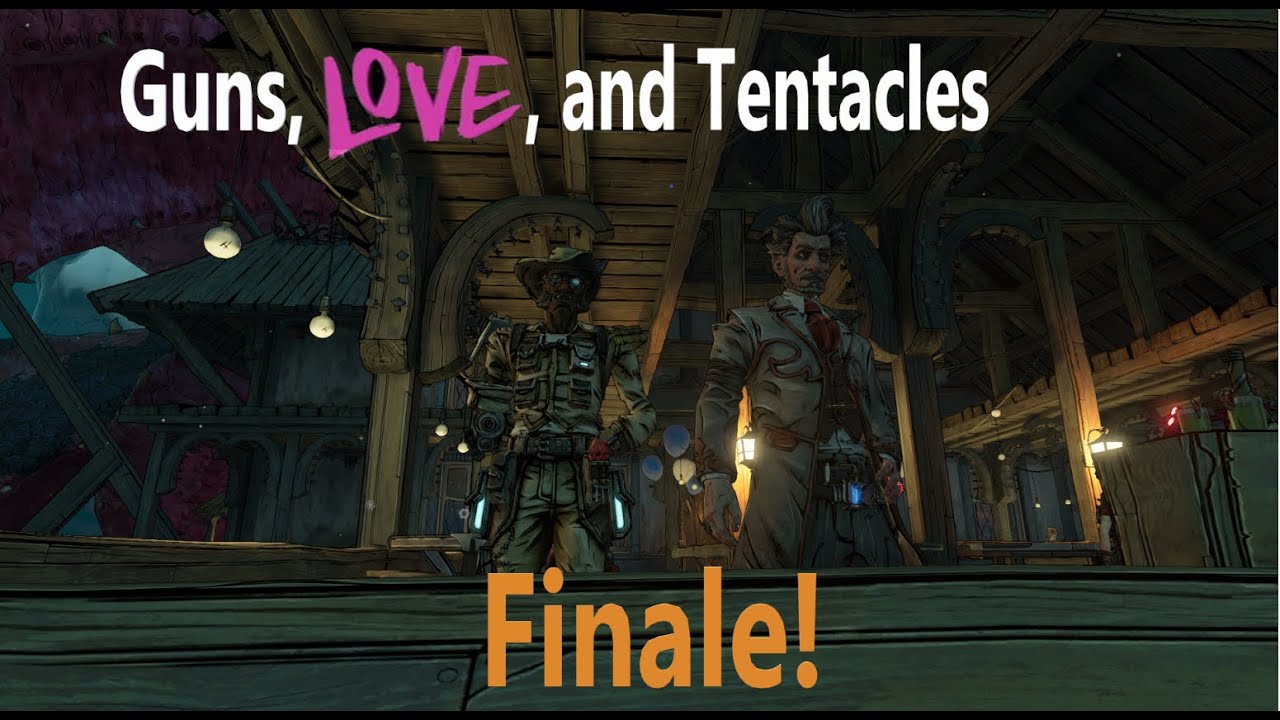 Lets Play BL3 DLC Guns, Love, and Tentacles as Zane Flynt Finale! (No