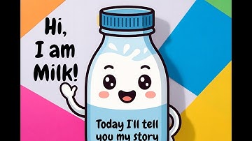 The Wonderful Story of Milk 🥛| From Farm to Glass | Educational Video for Kids