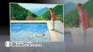 David Hockney's pool painting could shatter auction records