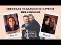 Таня Ф. и Нино Р.:  Свободу Навальному!/суд по ФБК/расследование отравления Быкова/речь Даши//9.6.21