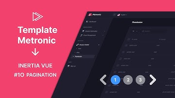 Integrasi Template Metronic dengan Inertia Vue #10 - Pagination