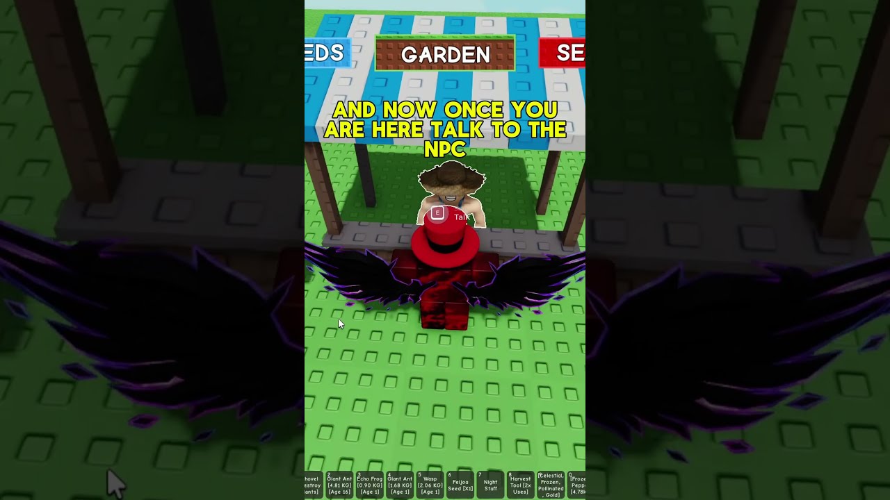 How To Get Giant Pinecone Seed In Grow A Garden Roblox