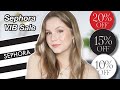 SEPHORA VIB SALE is almost here// Products I recommend picking up and what is on my wishlist!