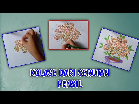 Video: Kerajinan Dari Serutan Pensil: Applique, Lukisan Dan Mosaik, Gambar Anak-anak Dan Karya Volumetrik Dari Serutan Pensil Warna