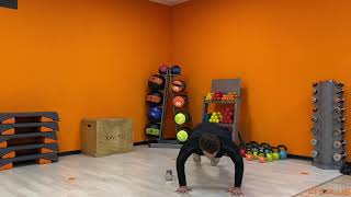 Lateral Burpees Over Object