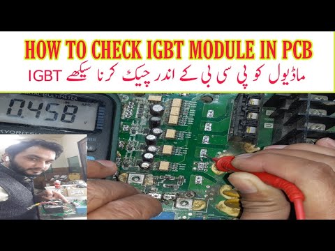 How to Test an IGBT Module on a PCB & Check for IGBT Error Codes | VFD Repairing Lab