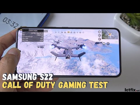 Samsung Galaxy S22 Call of Duty Gaming test CODM