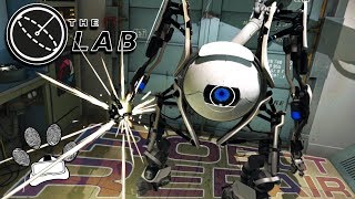 Who did this to you!!? | Robot Repair | The Lab: VR