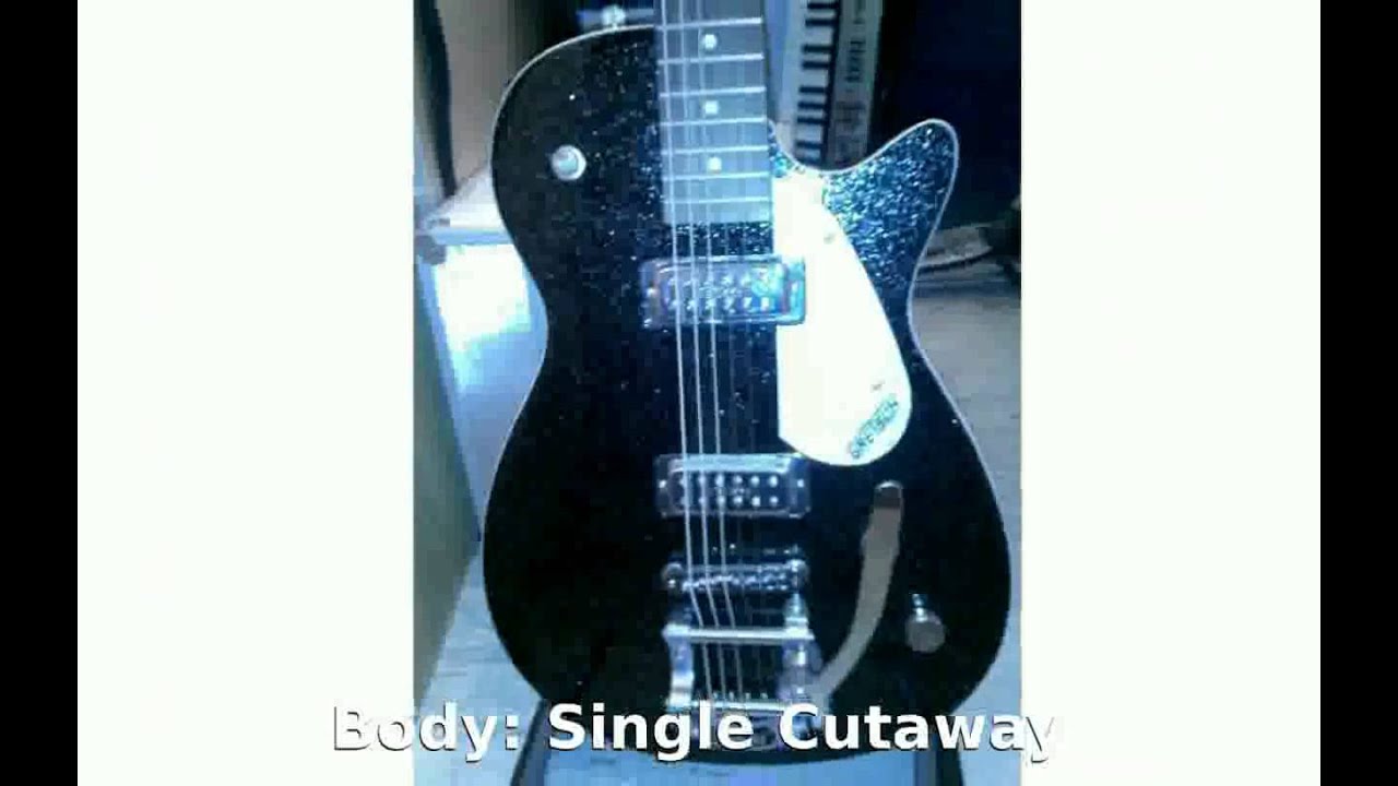 Gretsch Guitars G5265 Jet Baritone Electric Guitar Black Sparkle