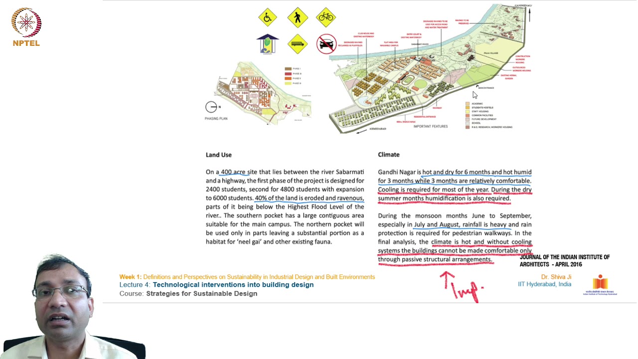 IIT Gandhinagar Master Planning by Space Design Consultants - RTF, Rethinking The Future