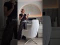 Home Office Anzeige | Fast fertig war das Büro ja schon.Aber dann kam die Idee mit dem Rundbogen.