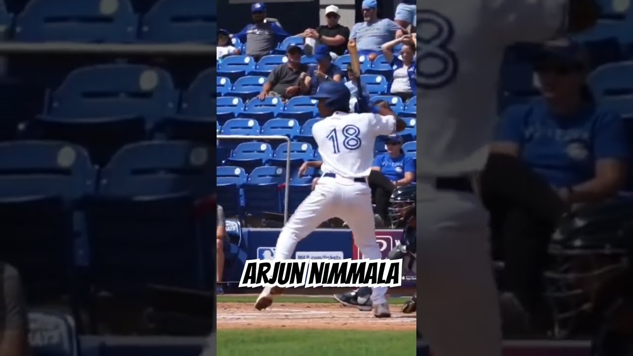 Arjun Nimmalas first home run   mlb