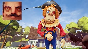 Hello Neighbor - My New Neighbor Scarecrow (Secret Neighbor) Act 2 Gameplay Walkthrough