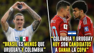 🇲🇽 PRENSA de CONCACAF ELOGIA a 🇨🇴 COLOMBIA y URUGUAY 🇺🇾