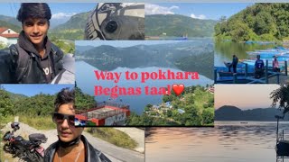 “Travelling from lamjung to pokhara”❤️ &amp; exploring some places of pokhara..vlog part:1.#travelvlog #