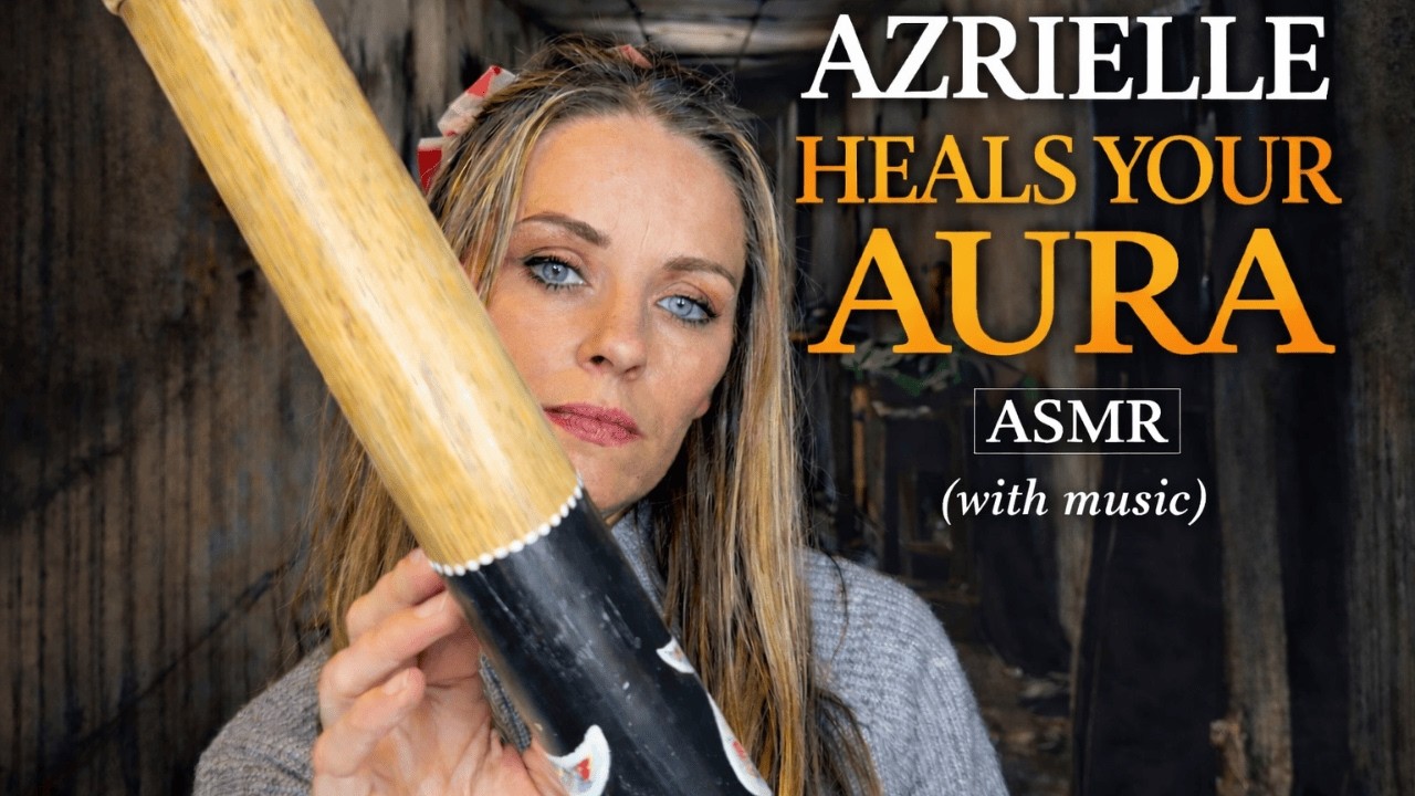 Azrielle Heals Your Aura 🌿 Energy Reset After Stress | ASMR (with music)