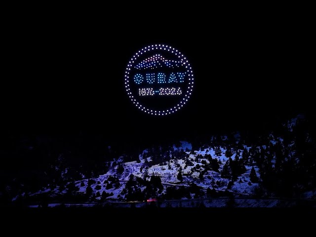 Highlight of the 250/150 Drone Show in Ouray, Colorado