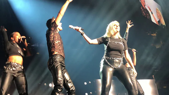 Jason Dawson performs with Bebe Rexha