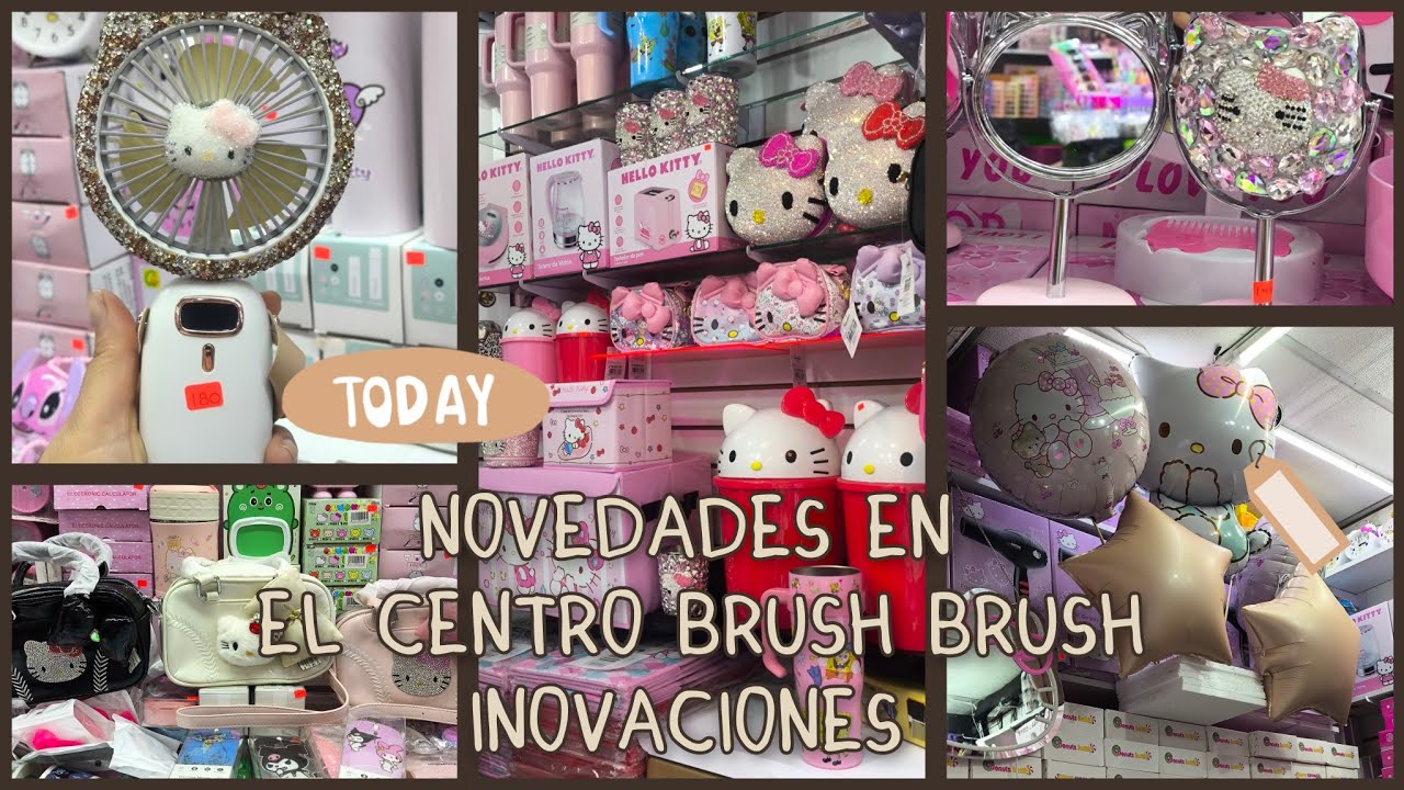 Novedades en el Centro CDMX Brush Brush innovaciones.