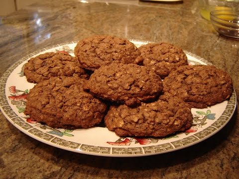 Chocolate Oatmeal Cookies by Diane Lovetobake