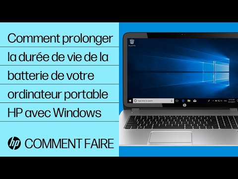 Comment prolonger la durée de vie de la batterie de votre ordinateur portable HP avec Windows
