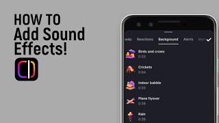 How to Add Sound Effects on Edits App [easy] screenshot 3