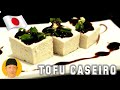 Tofu caseiro queijo japonês