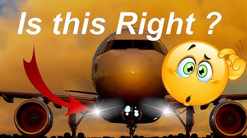 How to correctly use the lights on the Airbus