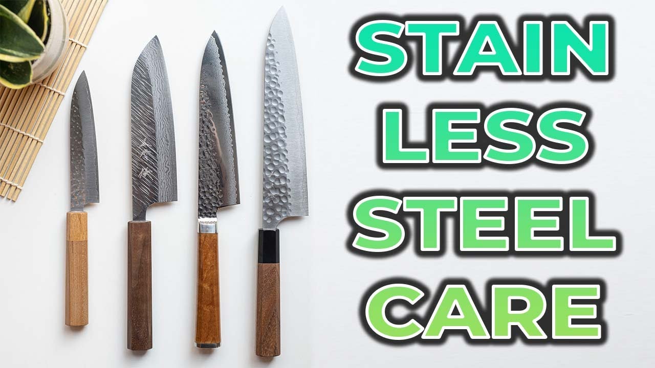 How to Sharpen Carbon Steel Knives v.s. Stainless Steel Knives