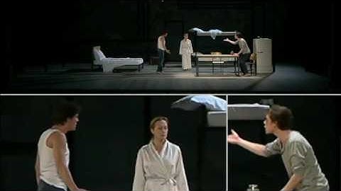 Automatic Split Screen composition - 3 actor sequence - death of a salesman