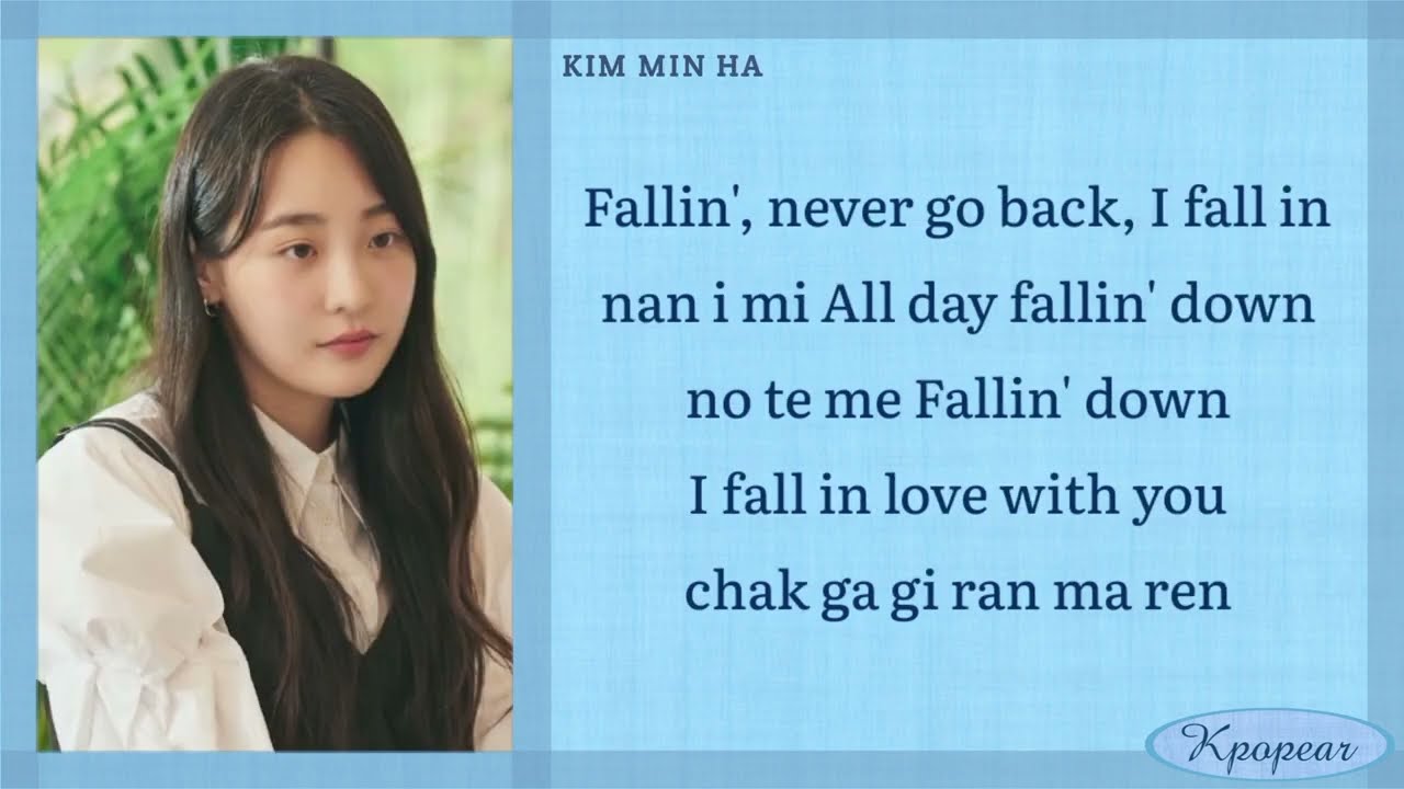 DOYOUNG \u0026 KIM MIN HA - Fallin' (Easy Lyrics)