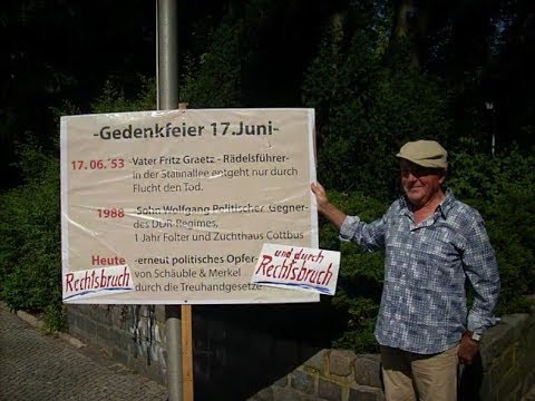 Vor Ort Aktuell Wolfgang Graetz Uberreicht Am 17 Juni In Berlin