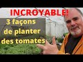 3 méthodes rapides et faciles pour planter les tomates