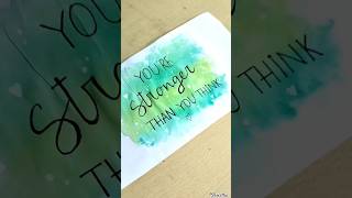 Easy watercolor background motivational quotes by using sketch pen...✨ #shorts #youtubeshorts #viral Easy watercolor background motivational quotes by using sketch pen...✨ #shorts #youtubeshorts #viral