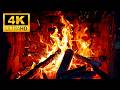 4K Fireplace With Crackling Fire Sounds Perfect Fireplace With Burning Logs For Relaxation Focus 