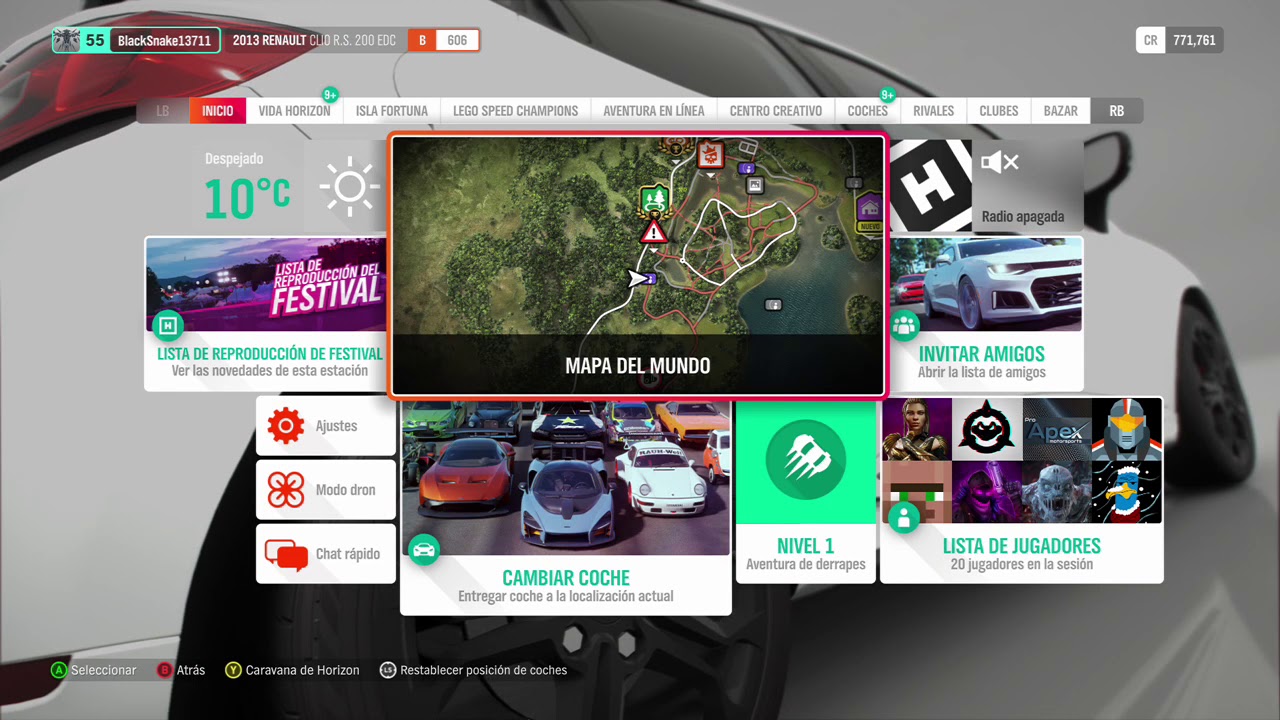 Off Road con el Renault en Forza Horizon 4 - YouTube