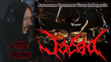 Black Metal Drummer Reacts: | OKI FADHLAN | Jasad - Siliwangi