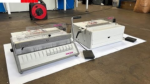 Renz SRW 360 Comforplus Wire Binding Machine with Electric Punch for sale – Gab Supplies Ltd   2007