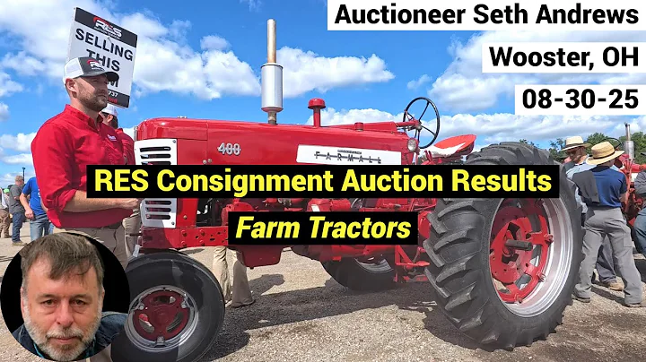 Auction Results Tractors Case IH | MF | Case | Oliver | IH | Mahindra | Ford - 08-30-25