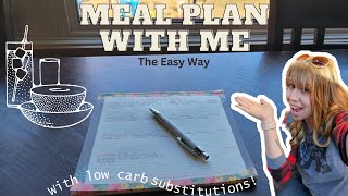 HOW TO MEAL PLAN SAHM OF 2/ WHAT'S FOR DINNER/ LOW CARB OPTIONS/ MOM HACKS!