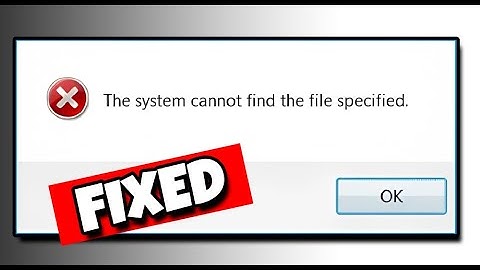 How To Fix "The system cannot find the file specified" - Fix Copying File Or Folder Error (2023)