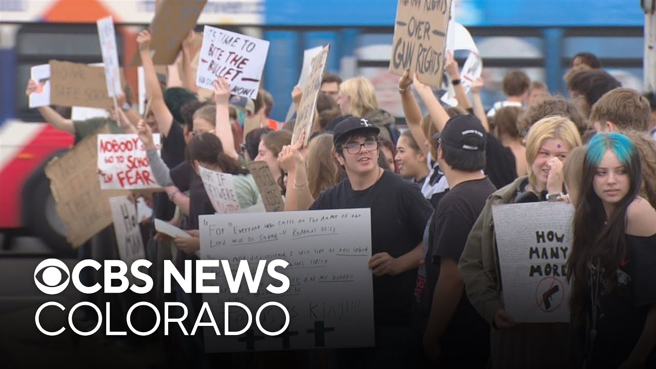 Students at multiple Colorado schools stage walkouts to protest gun ...