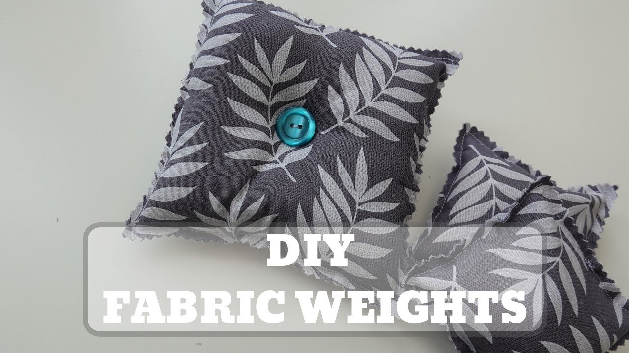 So you're going to sew garments… now you need pattern weights!