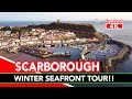 SCARBOROUGH | Winter seafront tour of Scarborough, Yorkshire, England